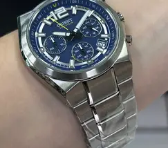 Relógio Orient Solartech Cronógrafo MBSSC281 Prata | Taniguchi Relógios - imagem 5