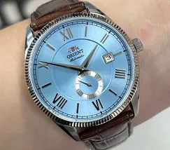 Relógio Orient Automático Special Calibers YN6SC032 Azul Celeste | Taniguchi Relógios - imagem 1