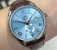 Relógio Orient Automático Special Calibers YN6SC032 Azul Celeste | Taniguchi Relógios - imagem 1