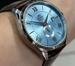 Relógio Orient Automático Special Calibers YN6SC032 Azul Celeste | Taniguchi Relógios - imagem 3