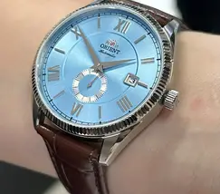 Relógio Orient Automático Special Calibers YN6SC032 Azul Celeste | Taniguchi Relógios - imagem 4