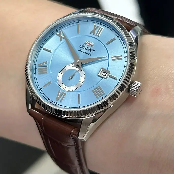 Relógio Orient Automático Special Calibers YN6SC032 Azul Celeste | Taniguchi Relógios