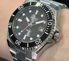 Relógio Orient Solartech ST Elite Sea MBSS1537 Preto | Taniguchi Relógios - imagem 4