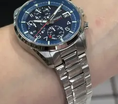 Relógio Orient Solartech Cronógrafo MBSSC308 Prata | Taniguchi Relógios - imagem 5