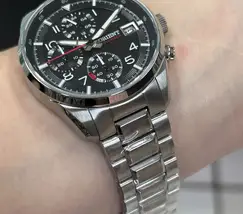 Relógio Orient Solartech Cronógrafo MBSSC308 Prata | Taniguchi Relógios - imagem 5