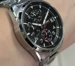 Relógio Orient Solartech Cronógrafo MBSSC308 Prata | Taniguchi Relógios - imagem 3