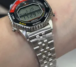 Relógio Seiko Rotocall Digital SMGG19 Preto Vermelho | Taniguchi Relógios - imagem 5