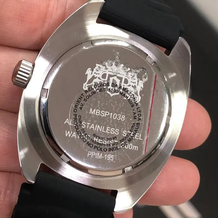 Relógio Orient Solartech Turtle MBSP1038 Prata | Taniguchi Relógios