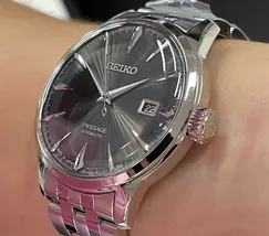 Seiko Presage Cocktail Time SRPE17 Expresso Martini | Taniguchi Relógios - imagem 5