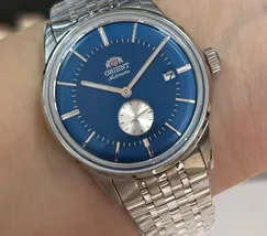 Relógio Orient Automático Special Calibers YN6SS030 Azul 37mm | Taniguchi Relógios - imagem 1