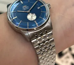 Relógio Orient Automático Special Calibers YN6SS030 Azul 37mm | Taniguchi Relógios - imagem 5