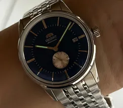 Relógio Orient Automático Special Calibers YN6SS030 Azul 37mm | Taniguchi Relógios - imagem 6