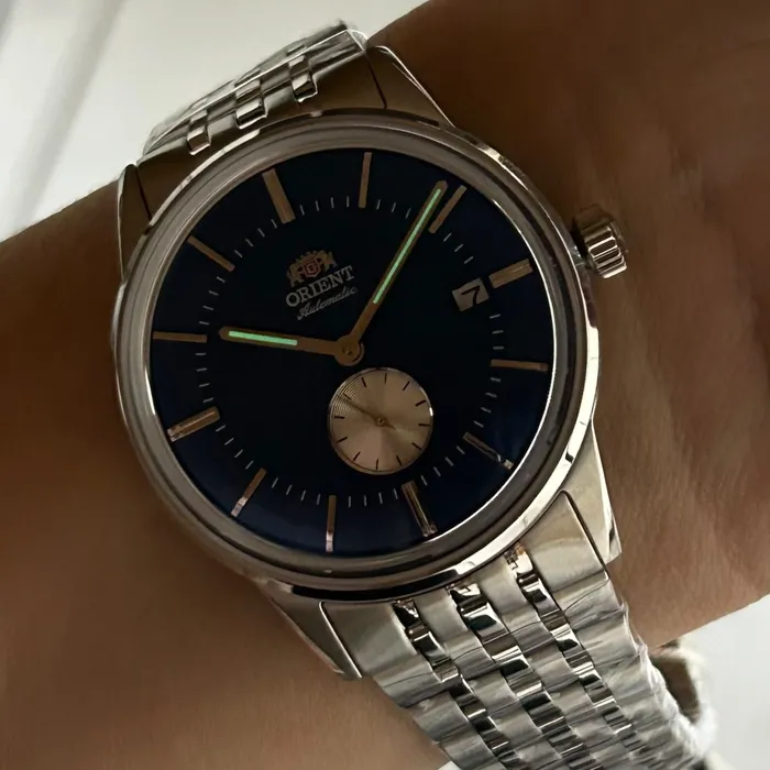 Relógio Orient Automático Special Calibers YN6SS030 Azul 37mm | Taniguchi Relógios