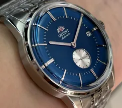 Relógio Orient Automático Special Calibers YN6SS030 Azul 37mm | Taniguchi Relógios - imagem 3