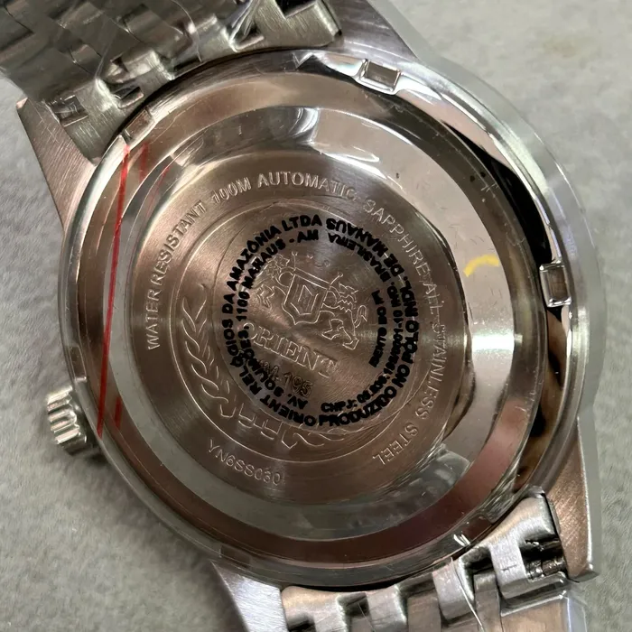 Relógio Orient Automático Special Calibers YN6SS030 Preto 37mm | Taniguchi Relógios