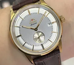 Relógio Orient original Automático Special Calibers YN6GC030 IPG Dourado 37mm | Taniguchi Relógios - imagem 1
