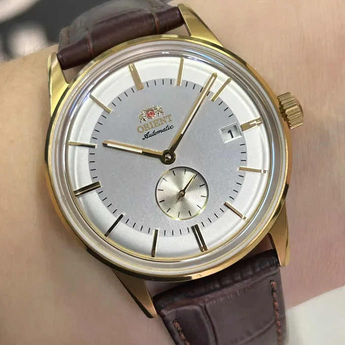Relógio Orient original Automático Special Calibers YN6GC030 IPG Dourado 37mm | Taniguchi Relógios