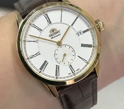 Relógio Orient Automático Special Calibers YN6GC035 IPG Dourado 36mm | Taniguchi Relógios - imagem 1