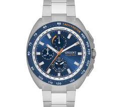 Relógio Orient Solartech Cronógrafo MBSSC298 Azul 42mm | Taniguchi Relógios - imagem 2