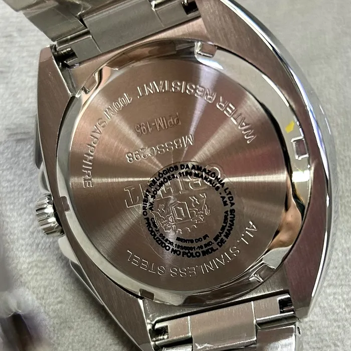 Relógio Orient Solartech Cronógrafo MBSSC298 Azul 42mm | Taniguchi Relógios