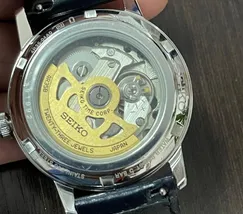 Seiko Presage Cocktail Time SRPE43J1 Old Clock Azul | Taniguchi Relógios - imagem 4
