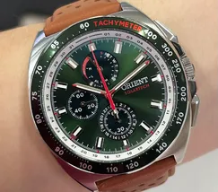 Relógio Orient Solartech Elite Land MBSCC070 Verde 42mm | Taniguchi Relógios - imagem 1