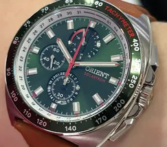 Relógio Orient Solartech Elite Land MBSCC070 Verde 42mm | Taniguchi Relógios - imagem 4
