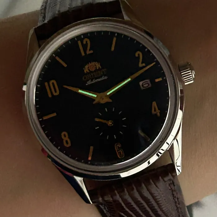 Relógio Orient Automático Special Calibers YN6SS033 Preto 36mm | Taniguchi Relógios