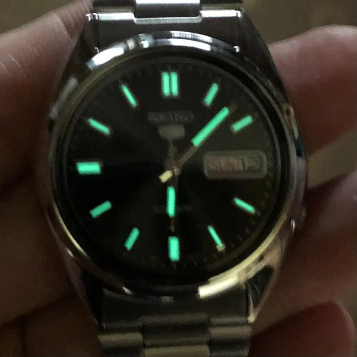 Relógio Seiko 5 Sports Automático SNXS79B1 Preto 37mm | Taniguchi Relógios