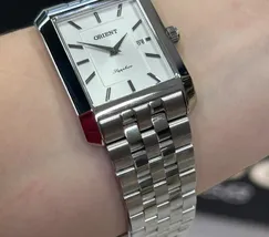 Relógio Orient Eternal Tank Quartz GBSS1059 Prata 29mm | Taniguchi Relógios - imagem 5