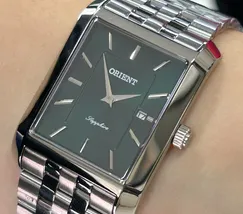 Relógio Orient Eternal Tank Quartz GBSS1059-E1SX Verde 29mm | Taniguchi Relógios - imagem 4
