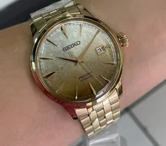 Seiko Presage Automático Cocktail time SRPK46J1  Beer Julep - imagem 1