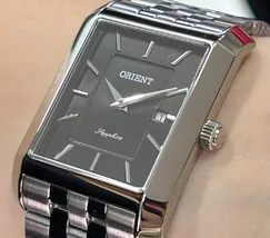 Relógio Orient Eternal Tank Quartz GBSS1059-P1SX Preto 29mm | Taniguchi Relógios - imagem 4