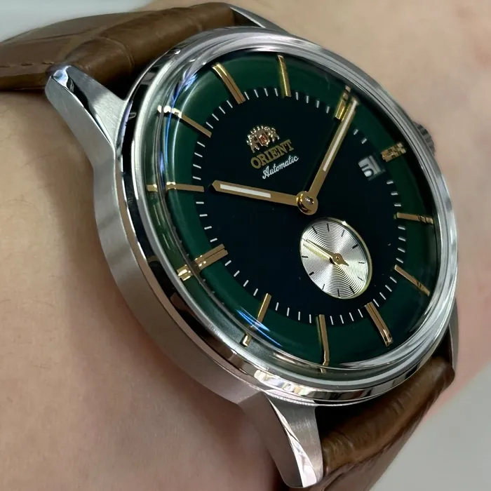 Relógio Orient Automático Special Calibers YN6SC030 Verde 37mm | Taniguchi Relógios