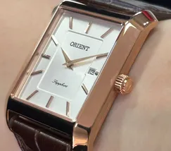 Relógio Orient Eternal Tank Quartz GRSC1004-S1NX Branco 29mm | Taniguchi Relógios - imagem 4