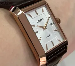 Relógio Orient Eternal Tank Quartz GRSC1004-S1NX Branco 29mm | Taniguchi Relógios - imagem 3