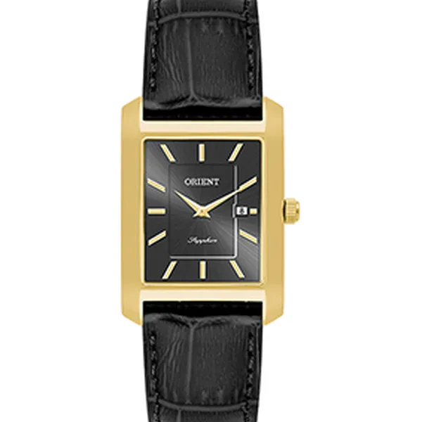 Orient Quartzo Eternal "Tank" GGSC1003-G1PX preto