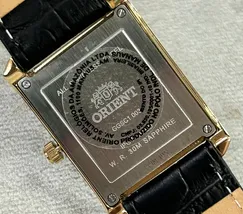 Relógio Orient Eternal Tank Quartz GGSC1003-G1PX Preto 29mm | Taniguchi Relógios - imagem 6