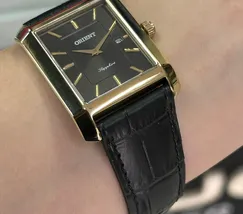 Relógio Orient Eternal Tank Quartz GGSC1003-G1PX Preto 29mm | Taniguchi Relógios - imagem 5