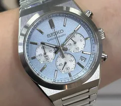 Relógio Seiko Chronograph SSB459B1 Azul Celeste 40mm | Taniguchi Relógios - imagem 1