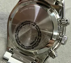 Relógio Seiko Chronograph SSB459B1 Azul Celeste 40mm | Taniguchi Relógios - imagem 7