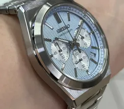 Relógio Seiko Chronograph SSB459B1 Azul Celeste 40mm | Taniguchi Relógios - imagem 3