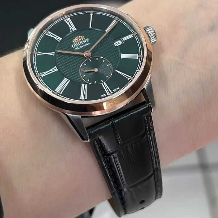 Relógio Orient Automático Special Calibers YN6MC035-E3PX Verde 38mm | Taniguchi Relógios