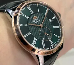 Relógio Orient Automático Special Calibers YN6MC035-E3PX Verde 38mm | Taniguchi Relógios - imagem 3