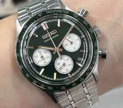 Relógio Seiko Essentials Chronograph SSB481 Verde 38mm | Taniguchi Relógios - imagem 1