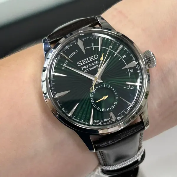 Seiko Presage Automático Cocktail time SSA459j1 Mockingbird reserva de carga