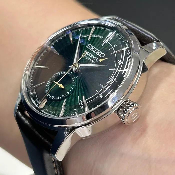 Seiko Presage Automático Cocktail time SSA459j1 Mockingbird reserva de carga