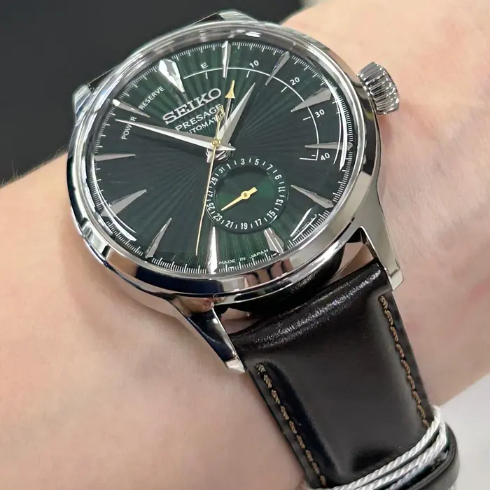 Seiko Presage Automático Cocktail time SSA459j1 Mockingbird reserva de carga