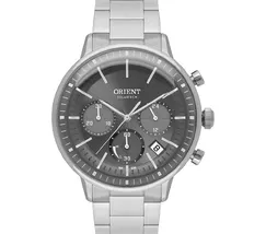Relógio Orient Solartech Cronógrafo MBSSC265 G1SX Prata 42mm | Taniguchi Relógios - imagem 1