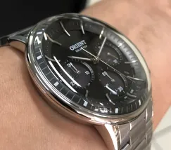 Relógio Orient Solartech Cronógrafo MBSSC265 G1SX Prata 42mm | Taniguchi Relógios - imagem 3